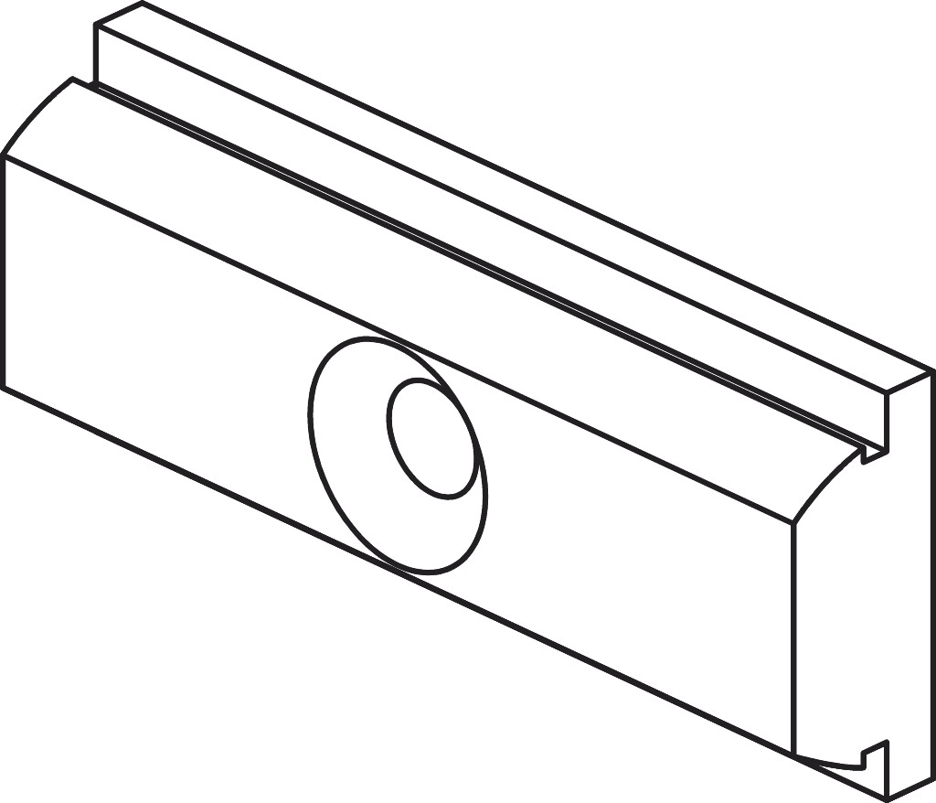 STAS PAPERCLIP RAIL CONNECTOR 