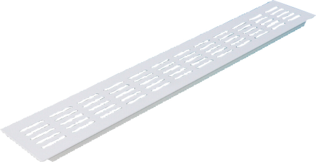 GRILLE D'AERATION 381/80 300MM BLANC