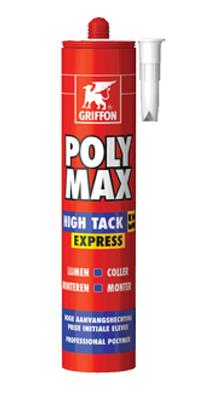 GRIFFON POLY MAX HIGH TACK EXPRESS WIT 435GR