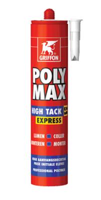 GRIFFON POLY MAX HIGH-TACK EXPRESS BLANC 435GR 