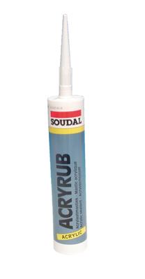 ACRYRUB MASTIC 310 ML BLANC 