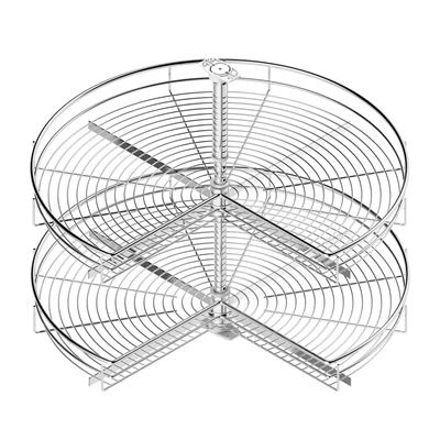 MC-LINE PANIER TOURNANT 3/4 D.700MM 270Ø CHROMEH:630-730MM