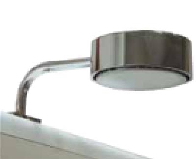 ECLAIRAGE SALLE DE BAINS ROND 230V-25W CHROME 