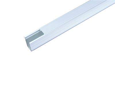 LED PROFIEL CHANNELLINE MICRO INBOUW 2000MM ALU MET PVC AFDEKKAP