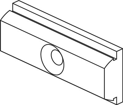 STAS PAPERCLIP RAIL CONNECTOR 