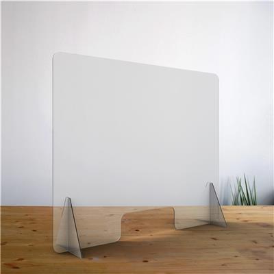 BALIESCHERM PLEXI 80x100x12CM MET DOORGEEFOPENING