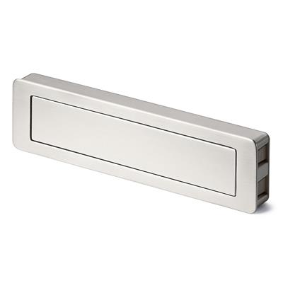 9086687 PD TOUCH-IN POIG.RECT.INOX/DF172 ***REMPLACEMENT POUR : PD-9086687