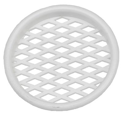 GRILLE D55 PLAST.BLANC 57101701 