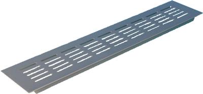 GRILLE D'AERAT. 381-80 INOX LOOK 400MM 