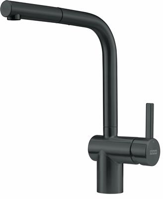 FRANKE ATLAS NEO EXTENSIBLE NOIR INDUSTRIEL