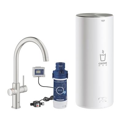 GROHE RED DUO-L STARTERKIT C-UITLOOP SUPERSTEEL