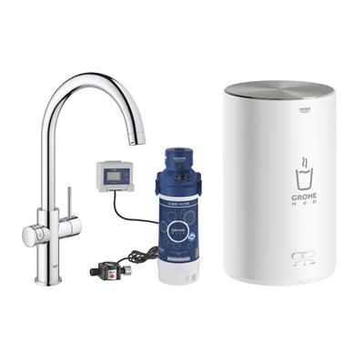 GROHE RED DUO-M STARTERKIT C-UITLOOP CHROOM