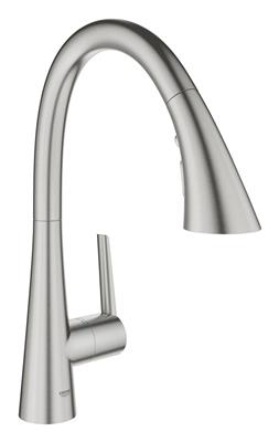 GROHE SCALA-C KEUKENMENGKRAAN SUPERSTEEL DOUCHE