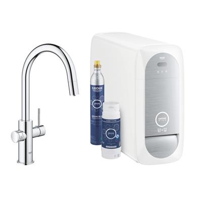 GROHE BLUE HOME C&S C CHROOM UITTREKBAAR