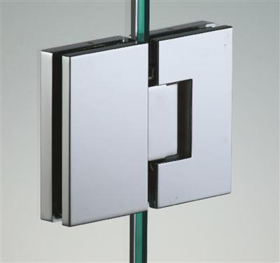 CHARN. 90° SERIE HD SQUARE SMALL RÉGL.VERRES 6/8MMCHROME