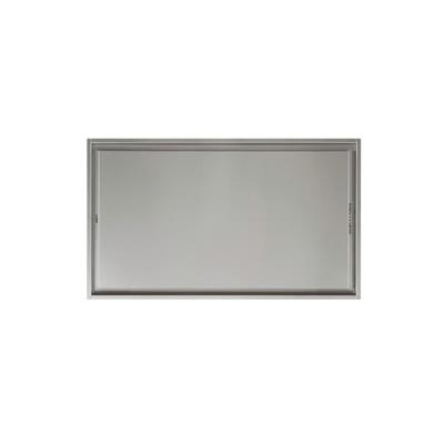 PURE'LINE AVEC MOTEUR INTÉGRÉ/DISSOCIÉ 90 CM INOX /SANS ECLAIRAGE