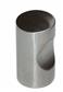BOUTON CYLINDRIQUE INOX MAT DIA. 10MM H 24MM