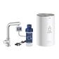 GROHE RED L-BEC + M-SIZE BOILER CHROME 