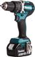 MAKITA VISSEUSE-PERCEUSE 18V 5.0AH2 BATTERIES + CHARGEUR