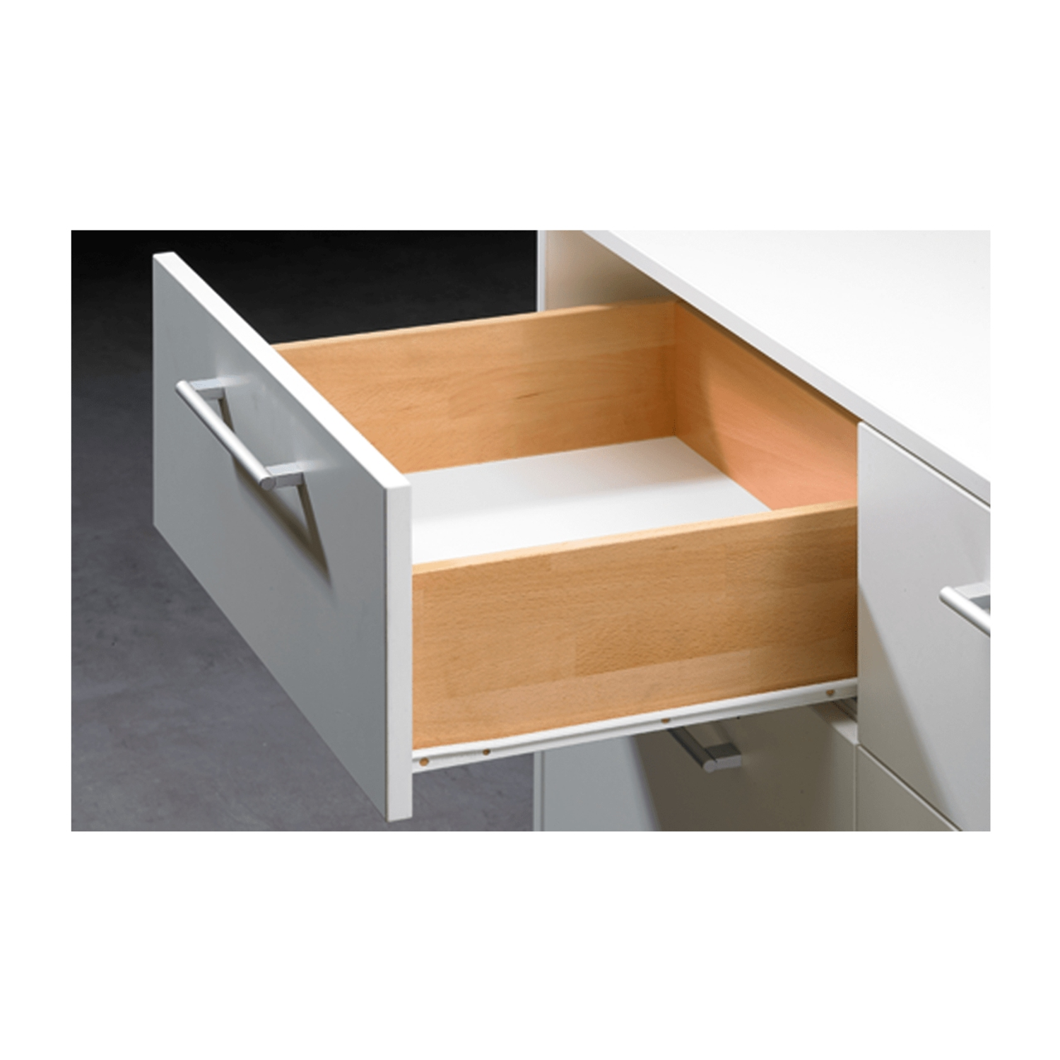 Coulisse à galets FR 402, 600, blanc