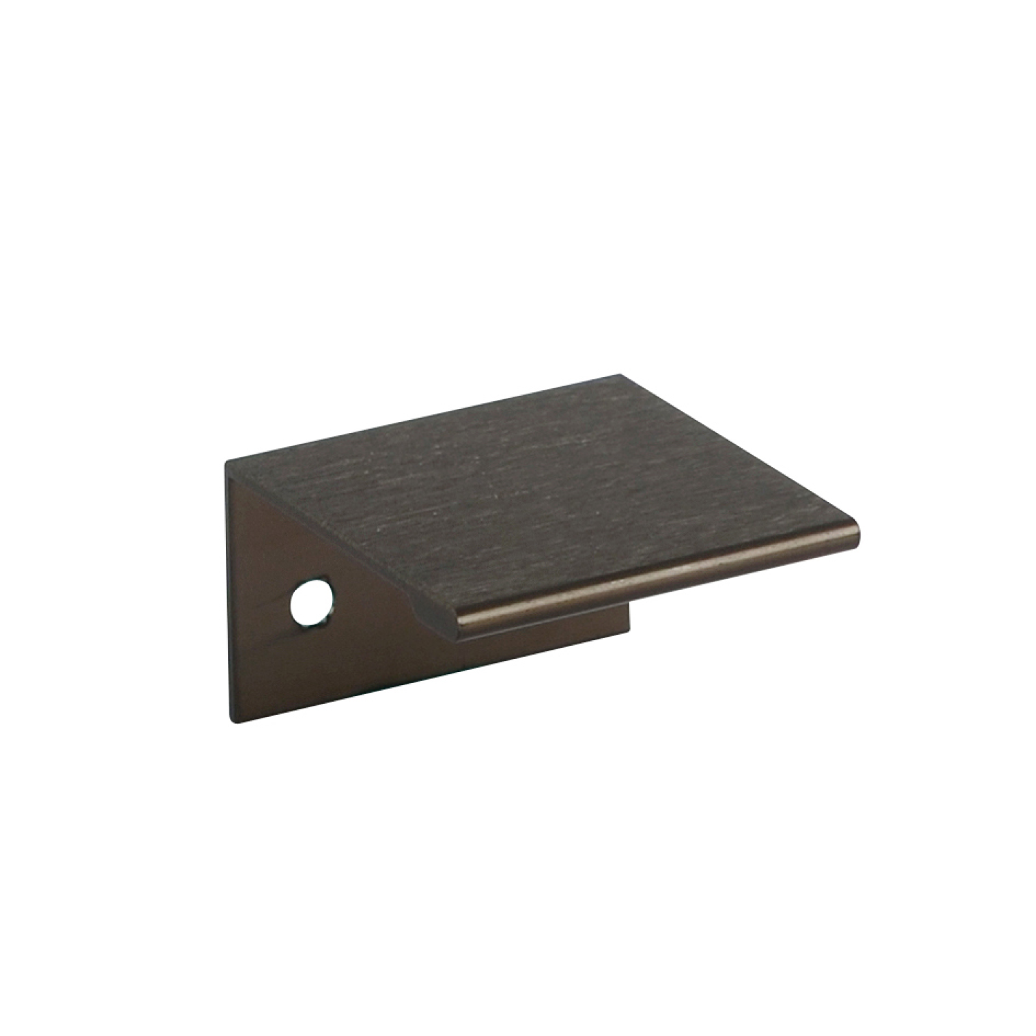 Poignée d'angle EA24 L40 alu bronze foncé brossé 