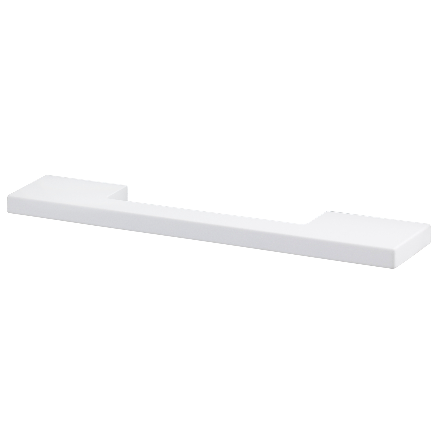 Greep drimo 160mm aluminium / wit symmetrisch
