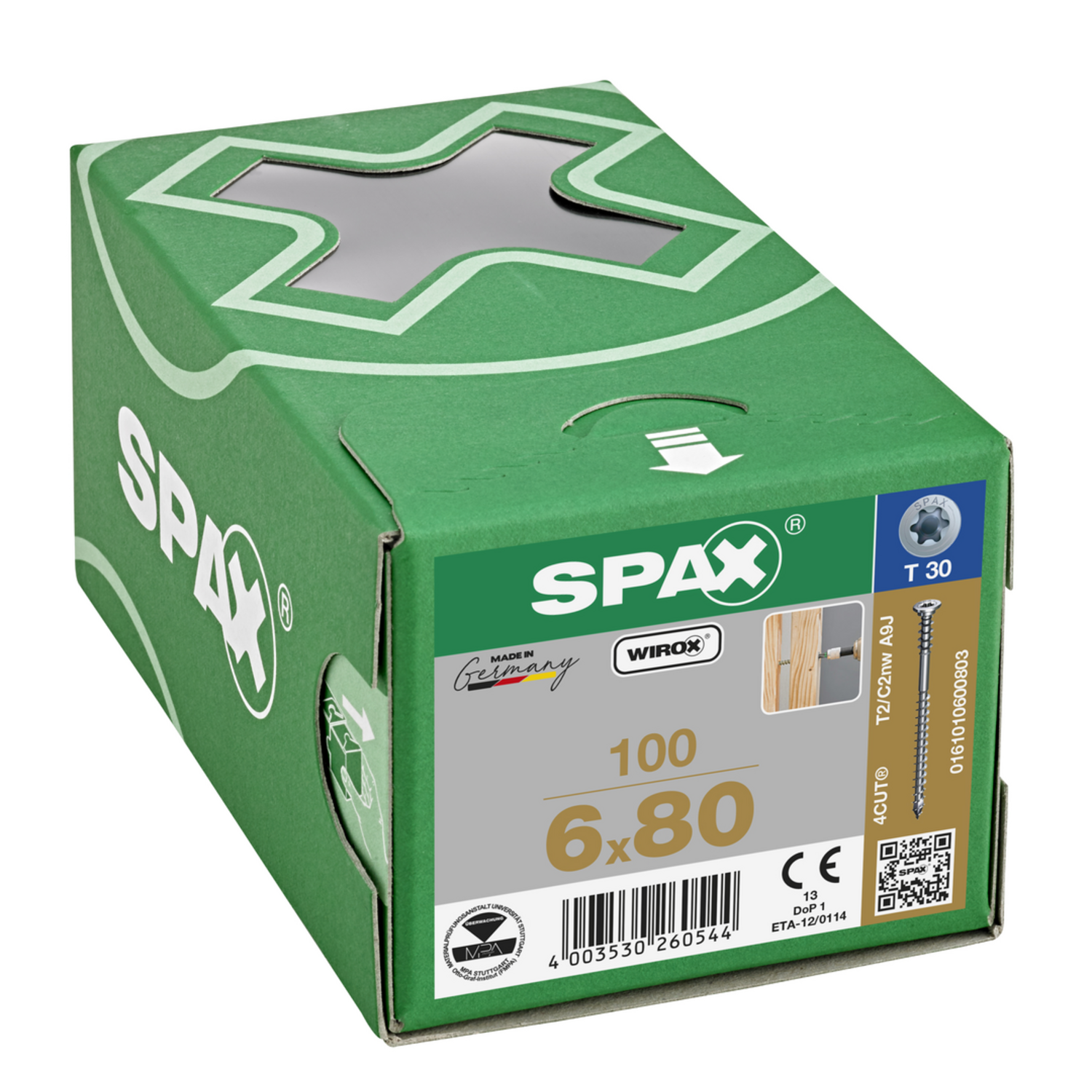 Spax stelschroef T-STAR Plus 6 x 80
