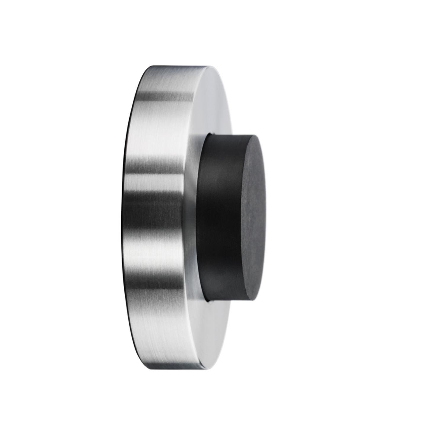 Butoir mural d:60mm x 22mm inox brosse  