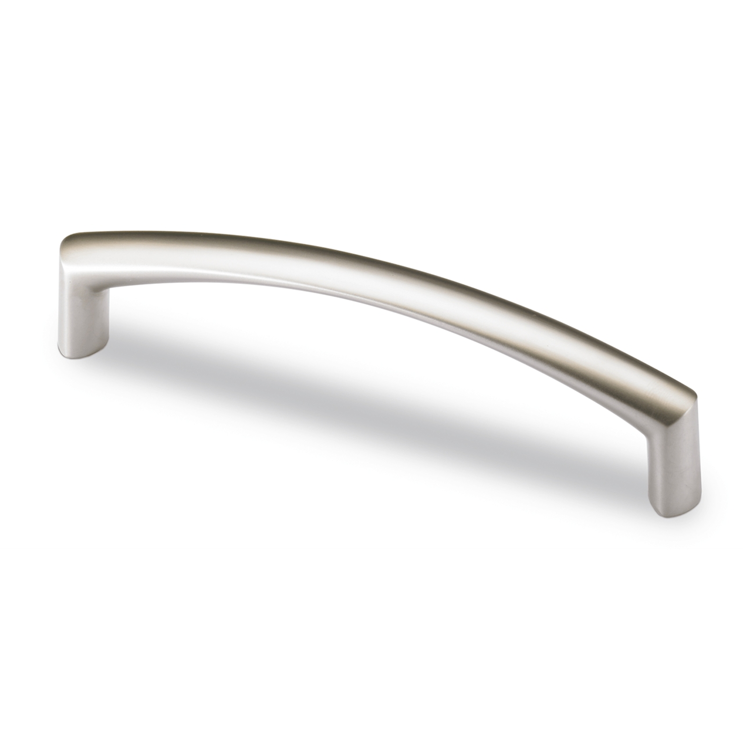 Poignée Matilo, entraxe de perçages 128, L 138 mm, B 13 mm, H 30 mm, Nickelé mat