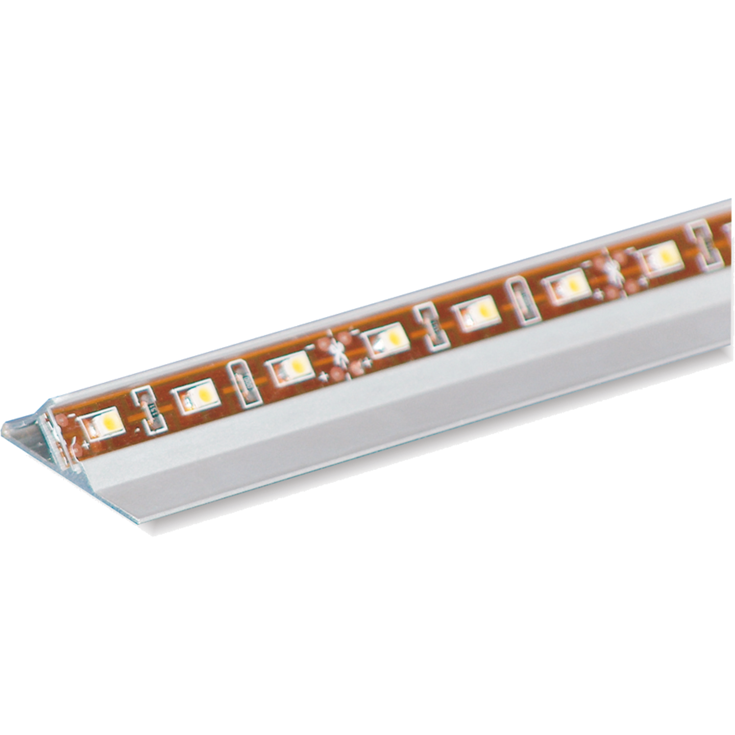 45° ledstrip k 60 / warm wit 3200K562mm +magneetschakelaar