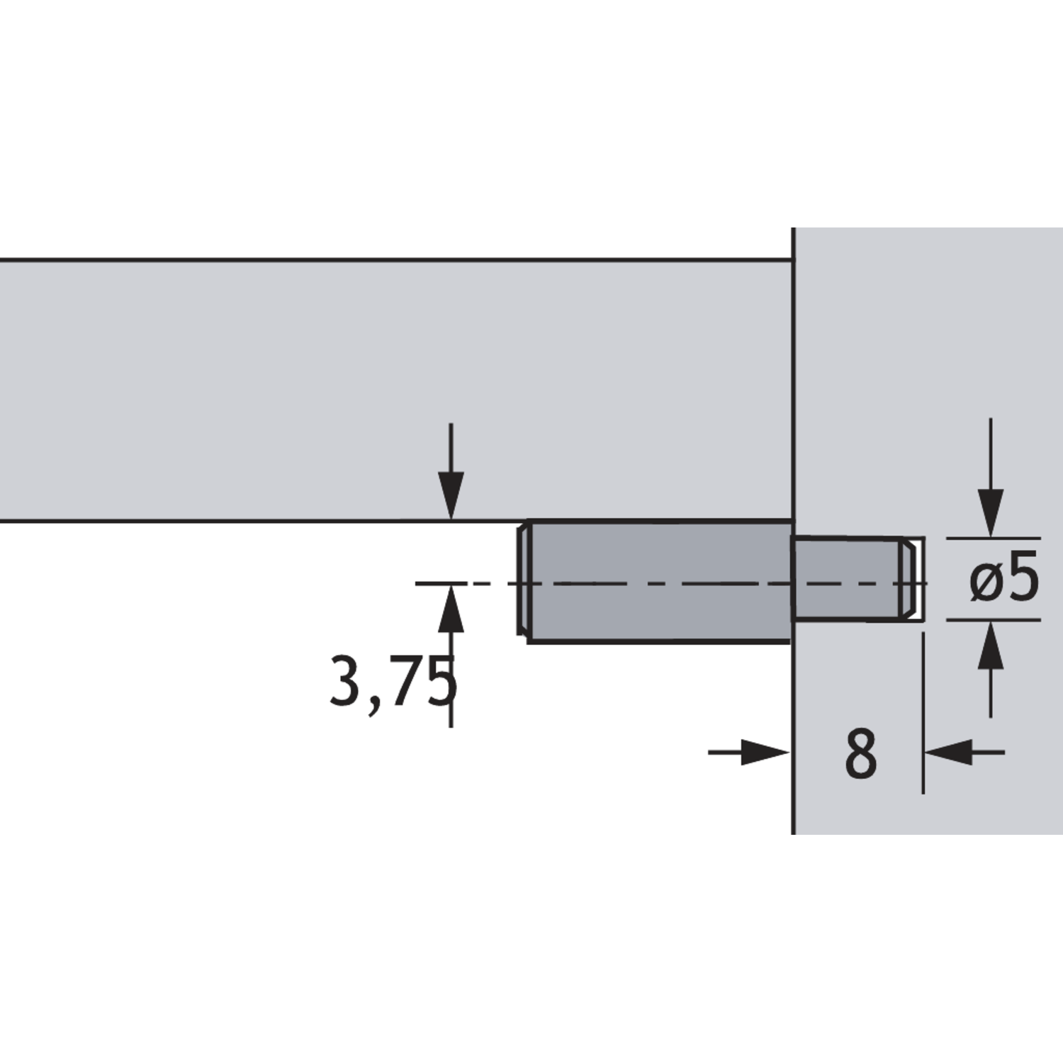 Supports syst.5/7,5x23 nick.  