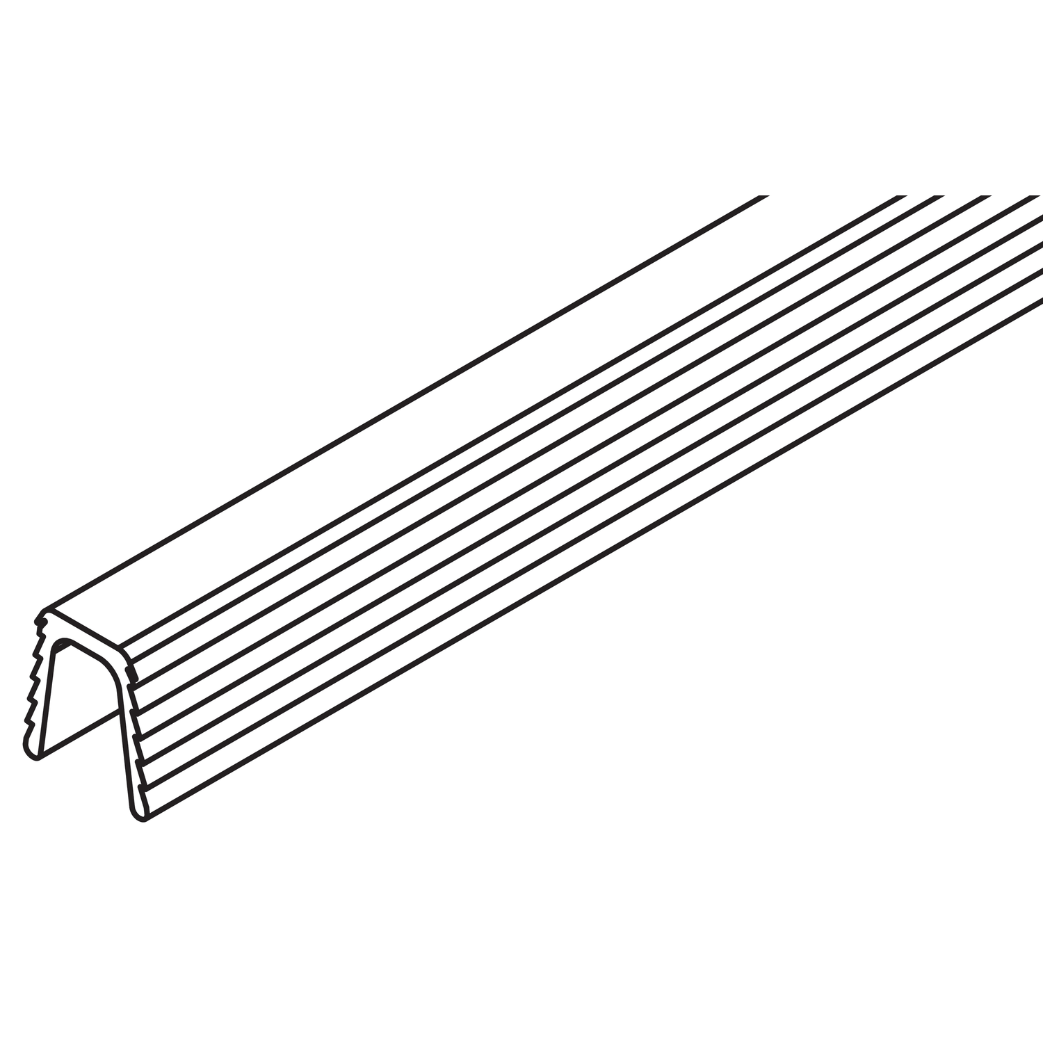 Hawa Clipo 16 rail guidage 2,5m 
