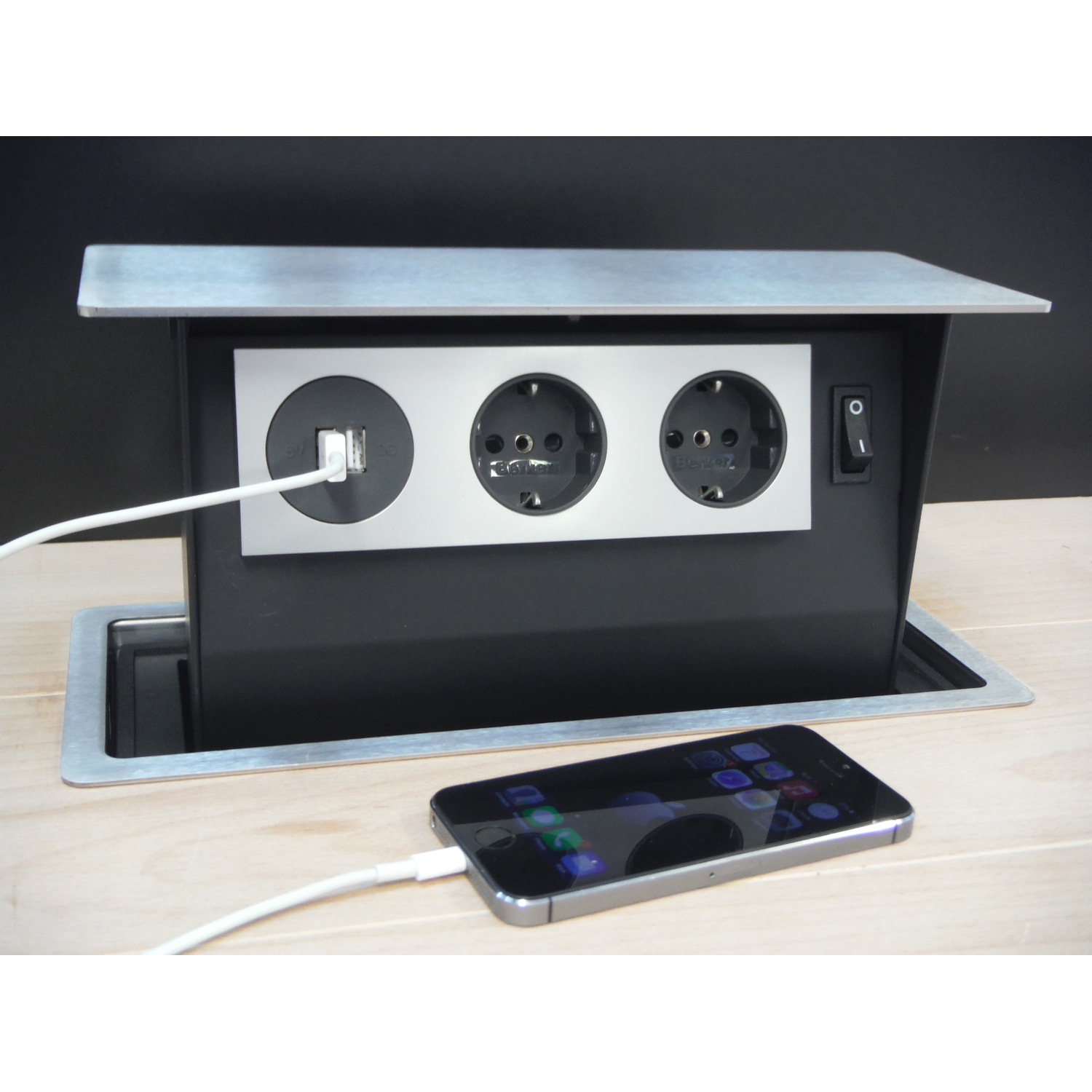 S-box inox nl-d-l (3 prises)  
