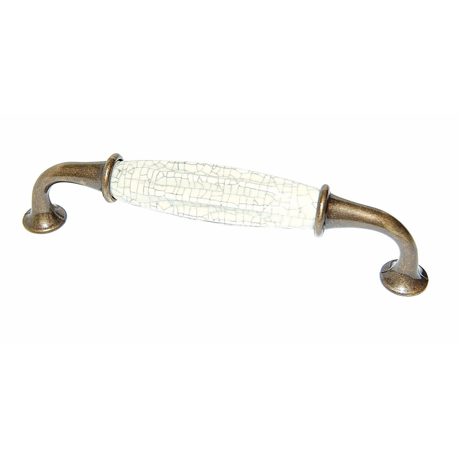 Poignée 4700 df 128 porcelaine bronze craquelé 
