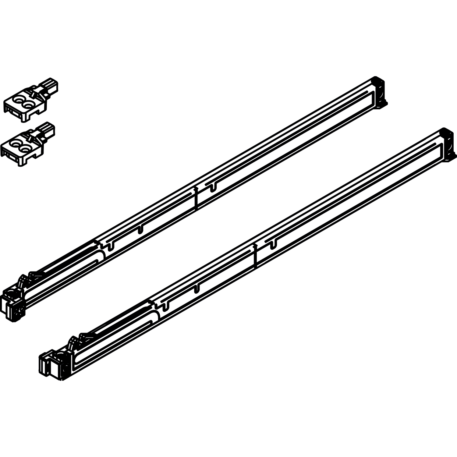 Hawa Combino 65 amortisseur 50-65 kg, 2 pcs 
