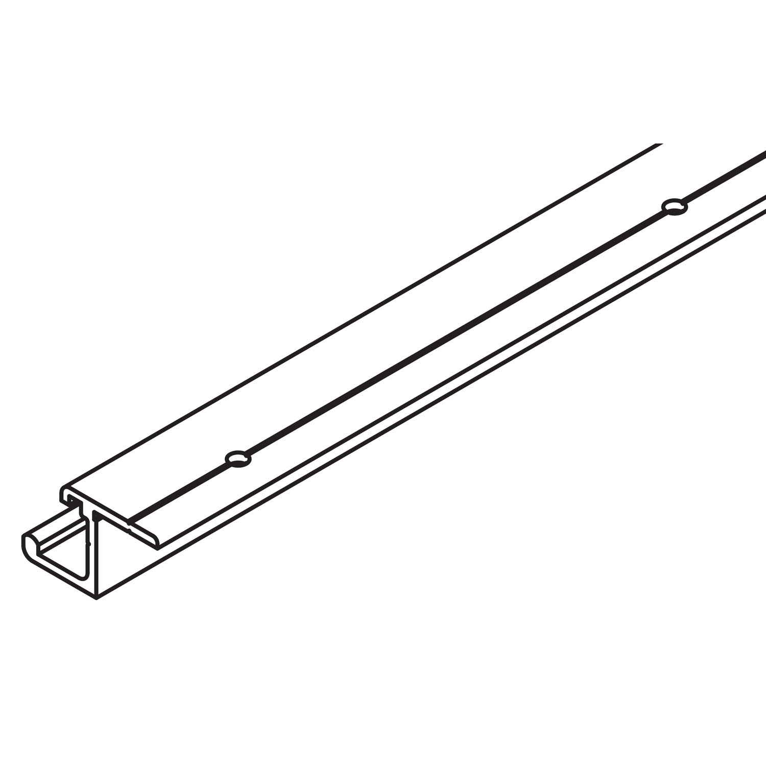 Hawa Regal A 25 bovenrail 2,5m