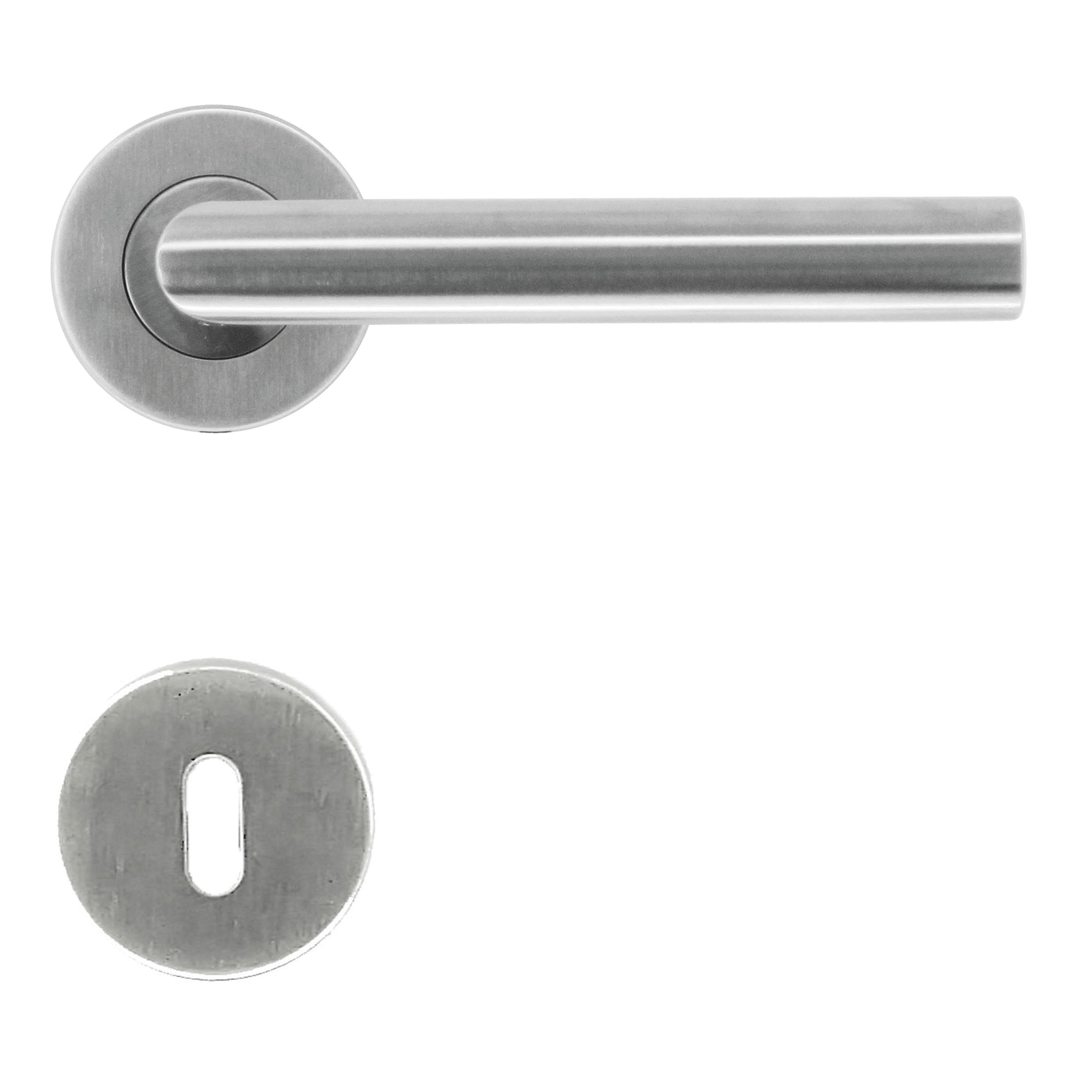 Deurkruk Pro i shape 19mm inox plus r+e