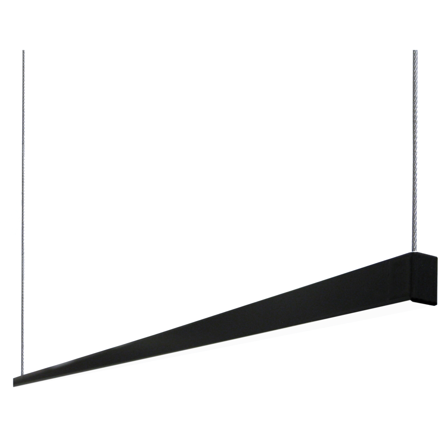 Ld8104p Led pendel 4000K 16.8 w 220-240v zwartl.90 l.900mm