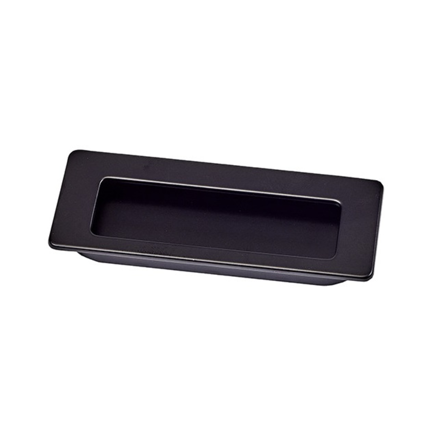 Komgreep 113mm zamak/mat zwart