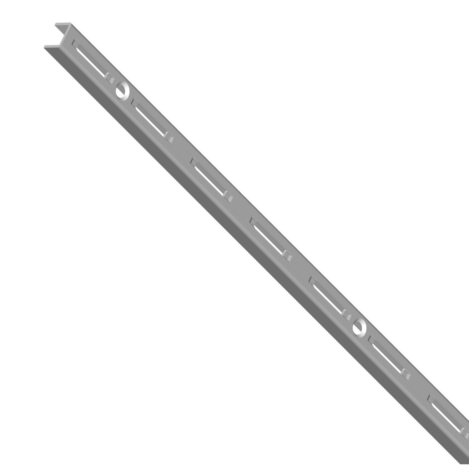 Stellijsten element enkel - 2,0m grijs