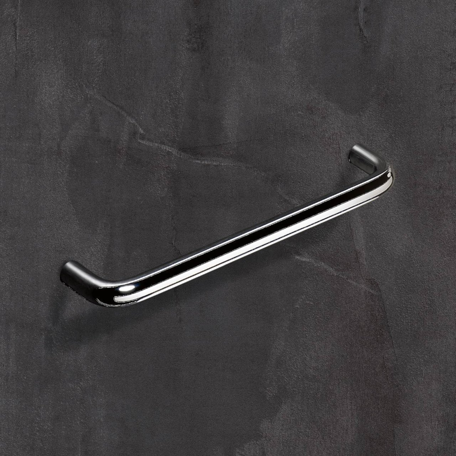 Greep Avenio, boorafstand 96, L 104 mm, H 32 mm, ø 8 mm, glans verchroomd
