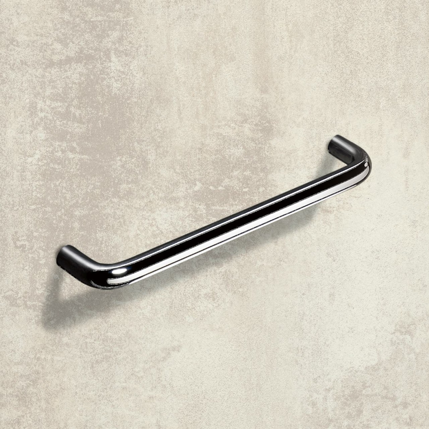 Greep Avenio, boorafstand 96, L 104 mm, H 32 mm, ø 8 mm, glans verchroomd