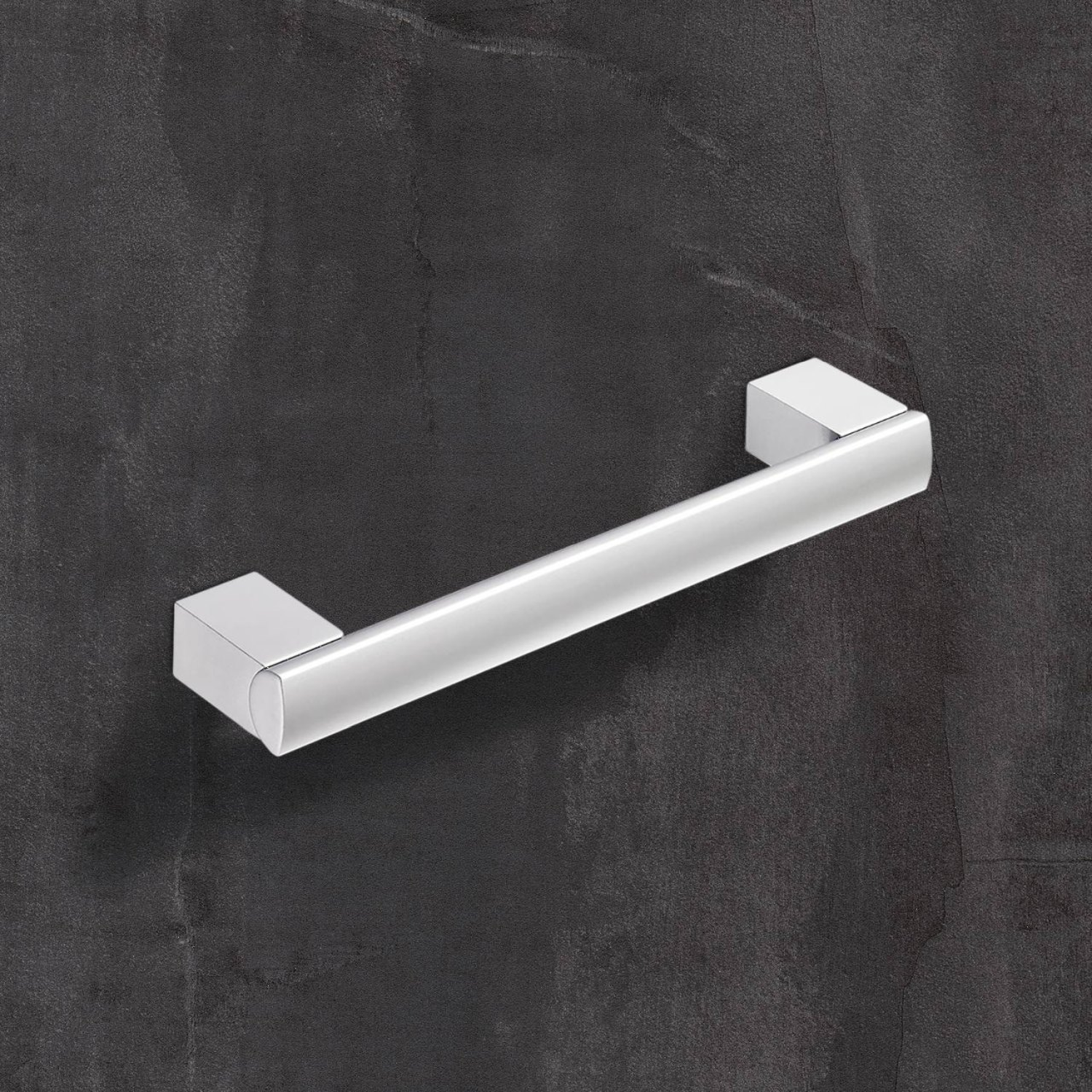 Poignée barre Clivia, entraxe de perçages 96, L 108 mm, B 16 mm, H 36 mm, Aluminium anodisé