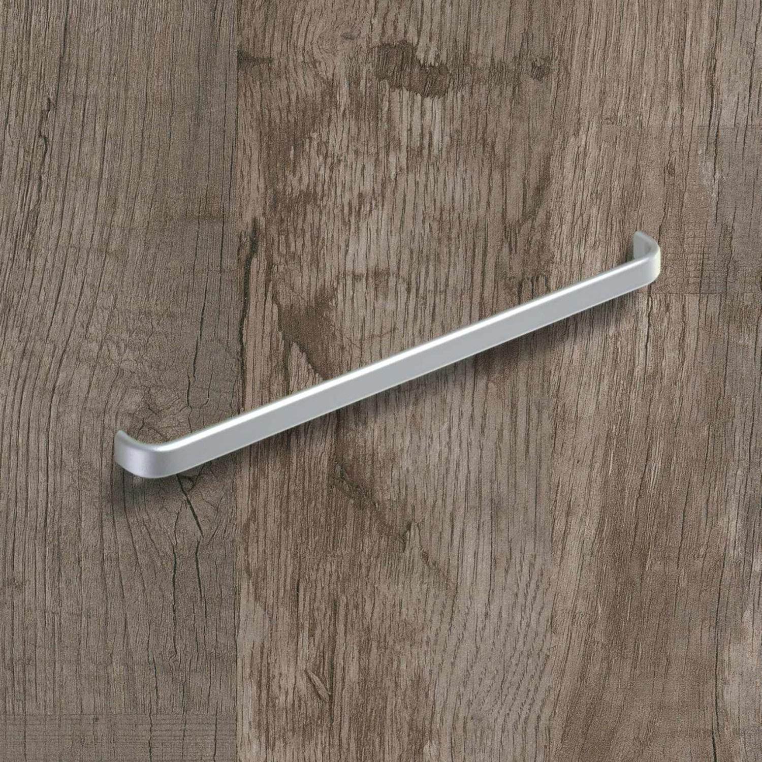 Poignée Culmen, entraxe de perçages 128, L 136 mm, B 20 mm, H 35 mm, Aluminium anodisé