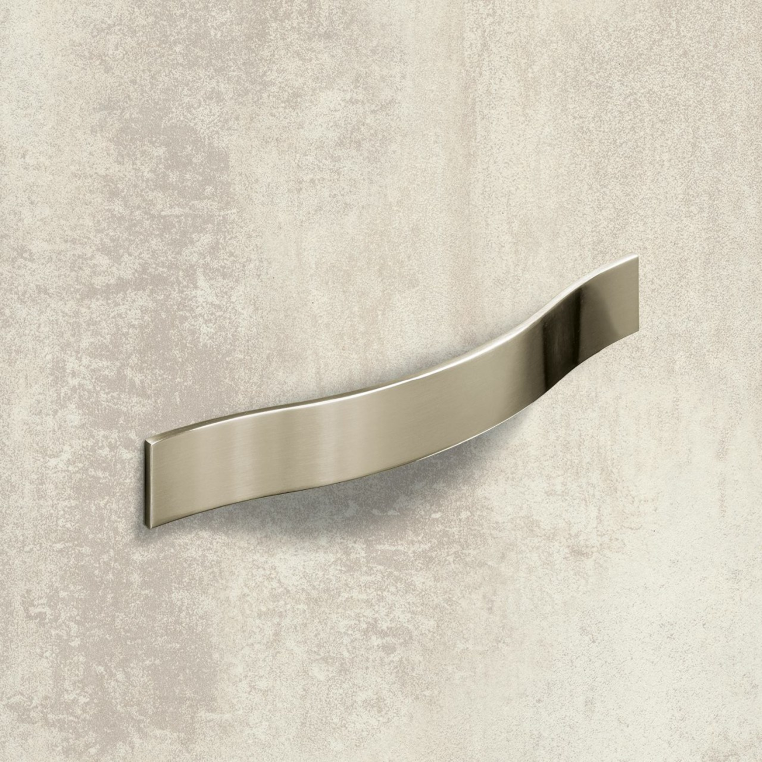 Poignée Felina, entraxe de perçages 160, L 240 mm, B 30 mm, H 30 mm, aspect inox brossé