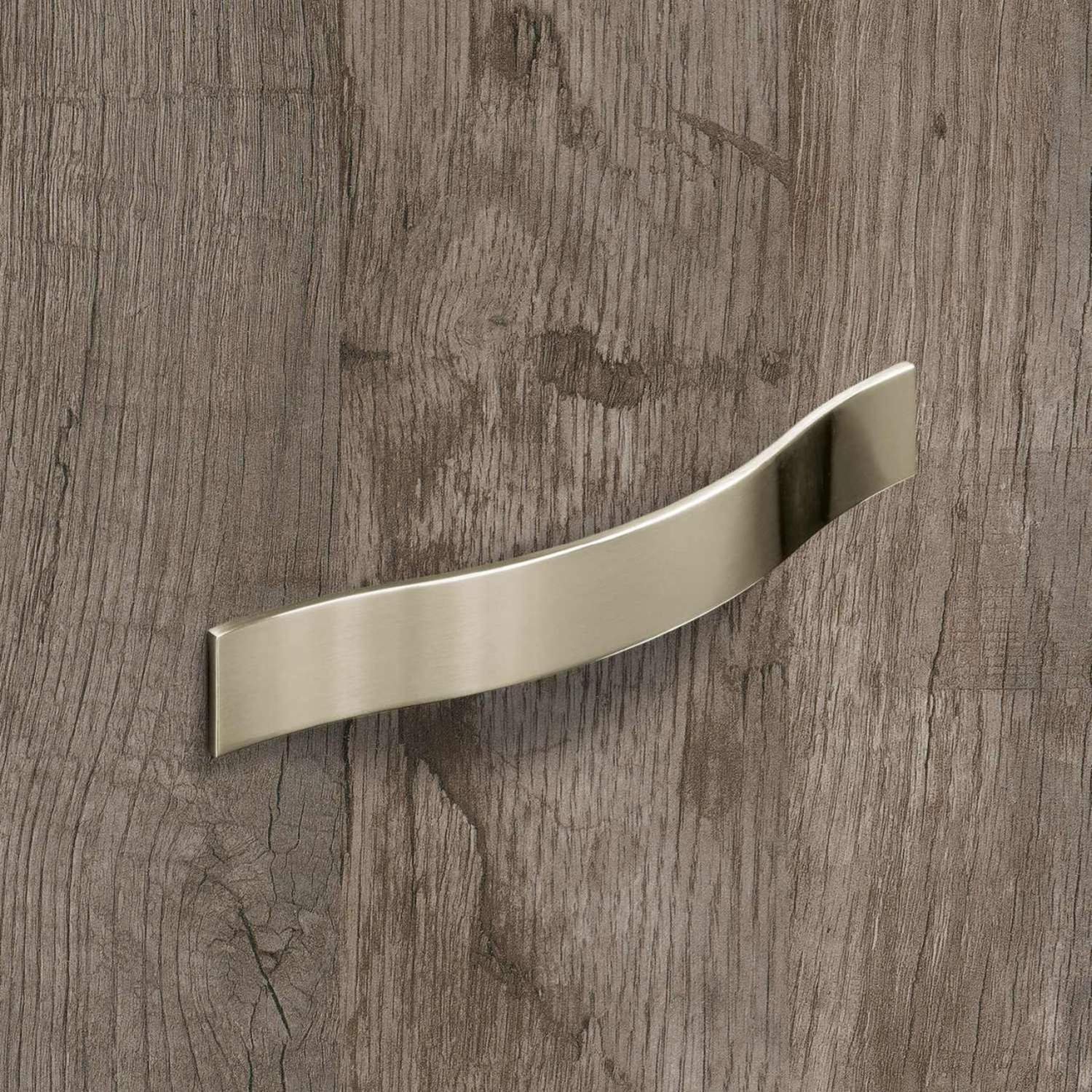 Poignée Felina, entraxe de perçages 160, L 240 mm, B 30 mm, H 30 mm, aspect inox brossé