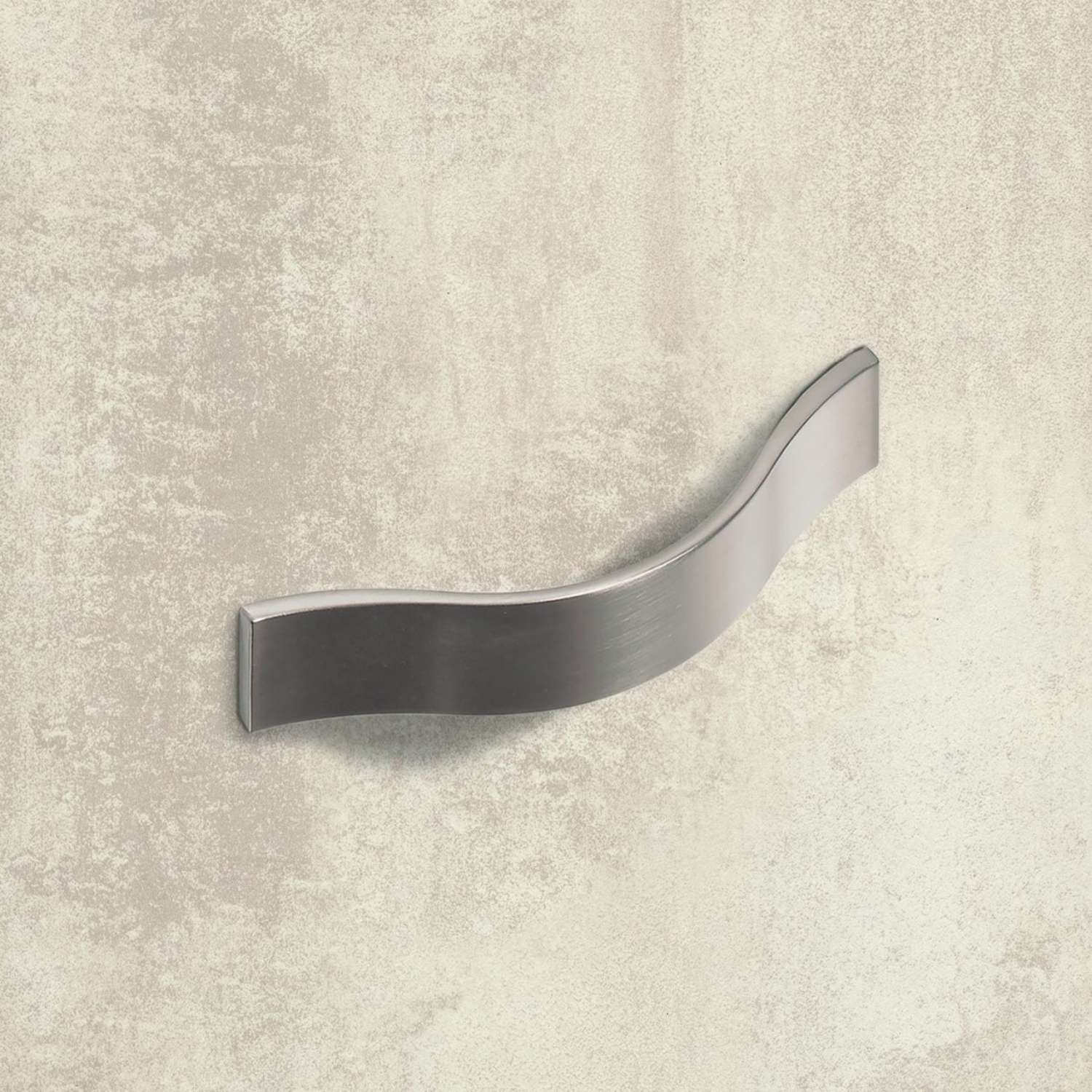 Greep Genoa, boorafstand 128, L 170 mm, B 23 mm, H 26 mm, roestvrij staal finish geborsteld