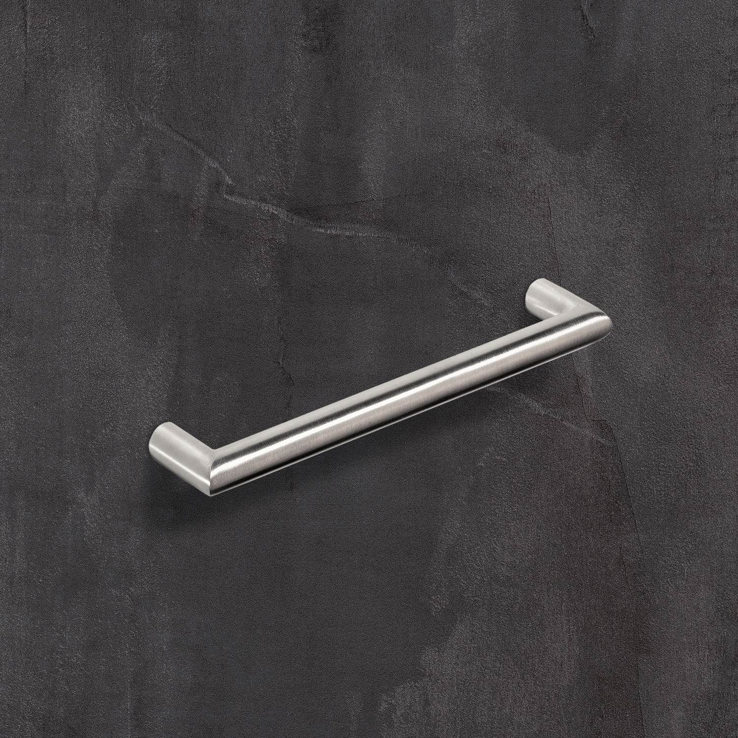 Greep Narona, boorafstand 640, L 652 mm, H 30 mm, ø 12 mm, roestvrij staal geborsteld