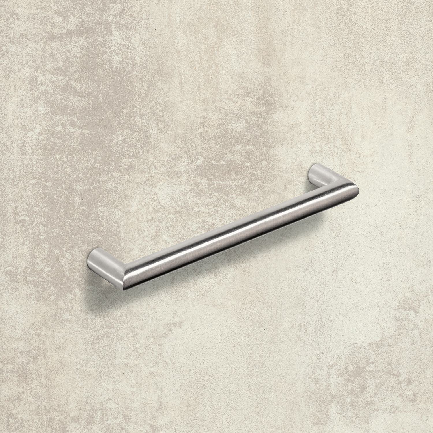 Greep Narona, boorafstand 640, L 652 mm, H 30 mm, ø 12 mm, roestvrij staal geborsteld