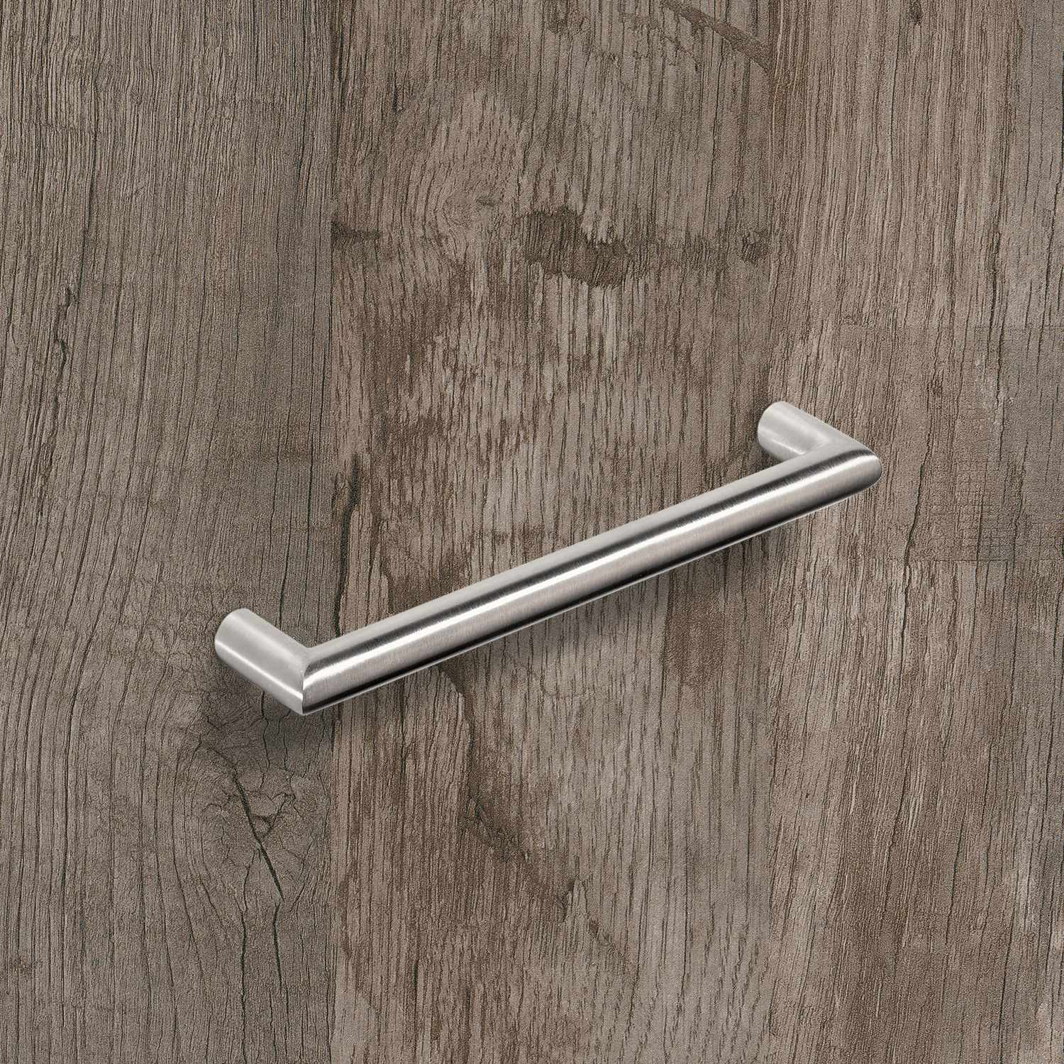 Greep Narona, boorafstand 640, L 652 mm, H 30 mm, ø 12 mm, roestvrij staal geborsteld